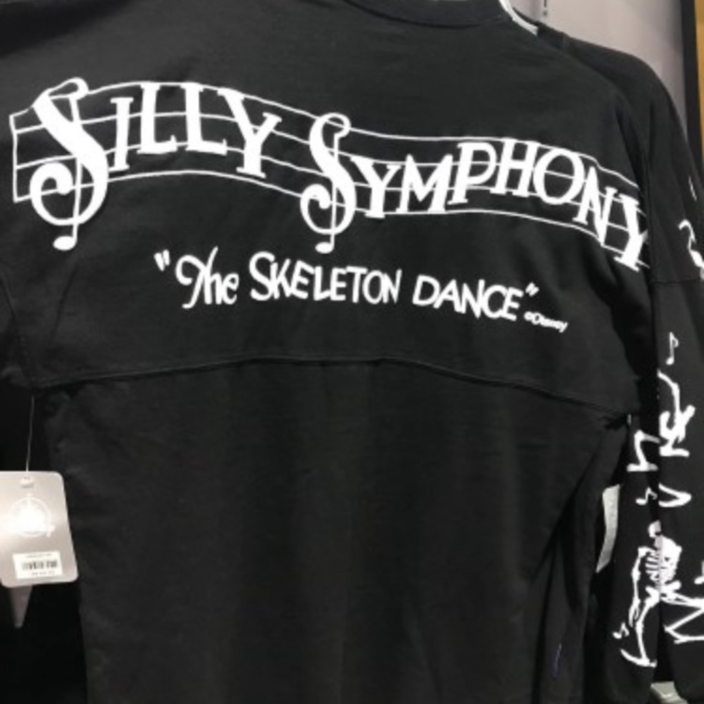 ISO DISNEY D23 SILLY SYMPHONY SKELETON DANCE SPIRIT JERSEY